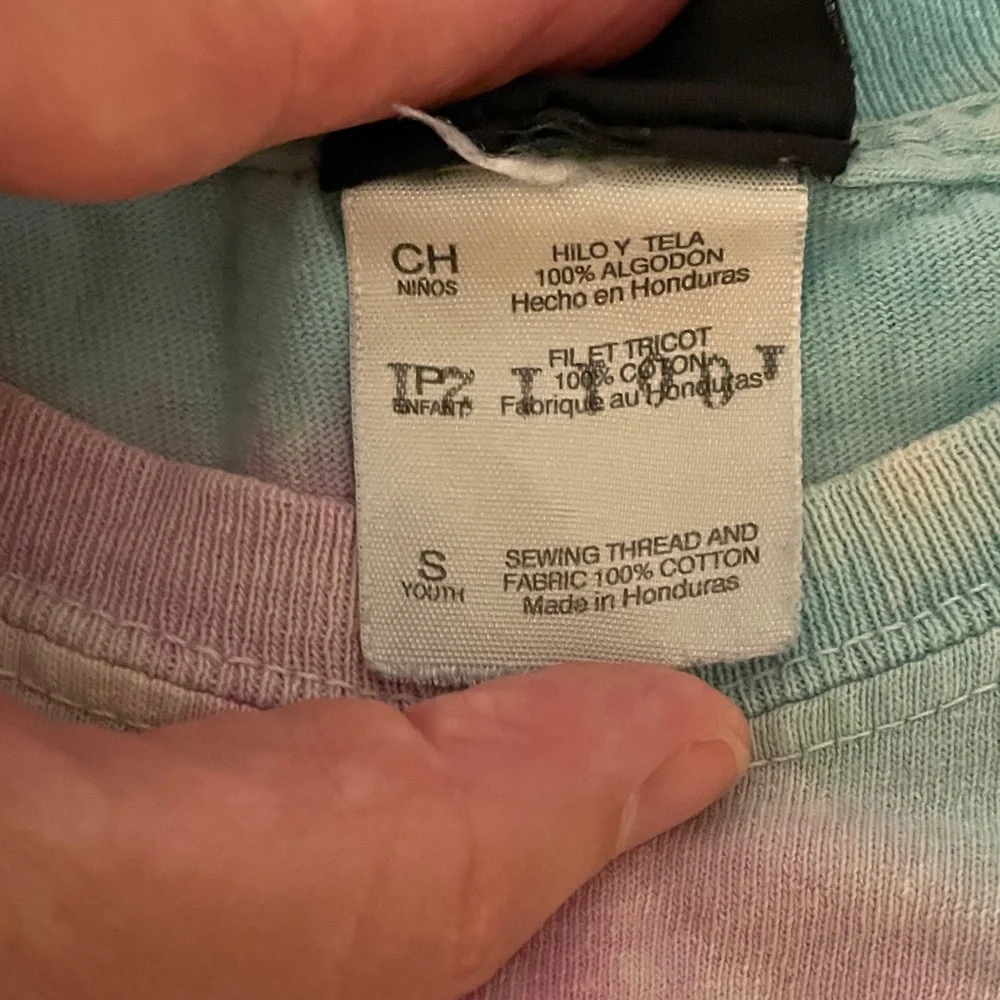 Vibrant Tie-Dye Kids Shirt with Grateful Dead Dancing Bears - Picture 2 of 4